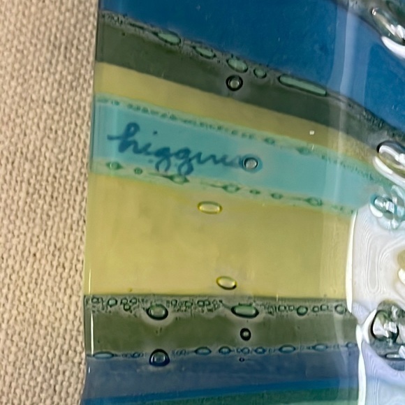 Higgins Studio for Dearborn Glass Company Fused Glass Riviera Astray - Picture 3 of 4